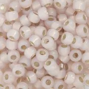 Miyuki Seed beads 6/0 579 - Dyed Blush Silver Lined Alabaster x8g