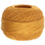 cotton yarn Lizbeth size 10 Gold n°611 x111m|raw }}