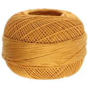 cotton yarn Lizbeth size 10 Gold n°611 x111m