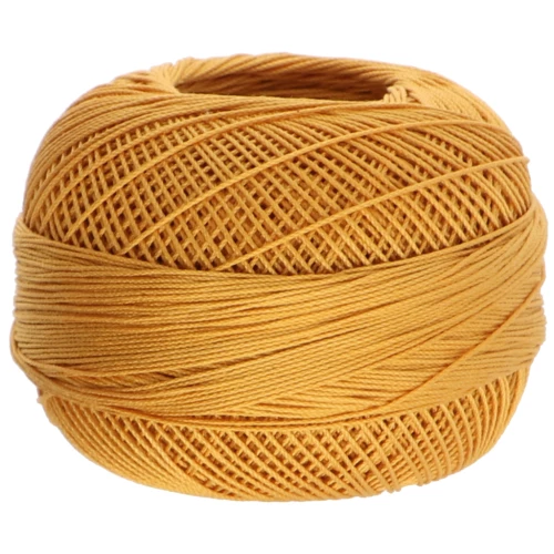 cotton yarn Lizbeth size 10 Gold n°611 x111m