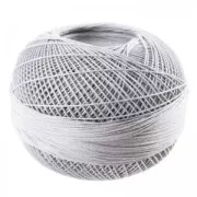 cotton yarn Lizbeth size 10 Silver n°605 x111m