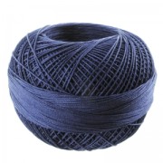 cotton yarn Lizbeth size 10 Navy Blue n°654 x111m