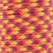 4mm Paracord - flat parachute cord - Neon Orange - Burgundy - Yellow x1m|raw }}