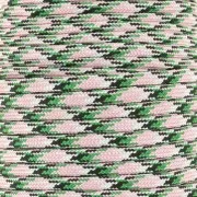 Black - 4mm Paracord - flat parachute cord - Pink - Green x1m 4mm Paracord - flat parachute cord - Pink - Green x1m