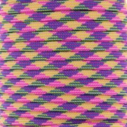 4mm Paracord - flat parachute cord - Pink - Yellow - Blue x1m