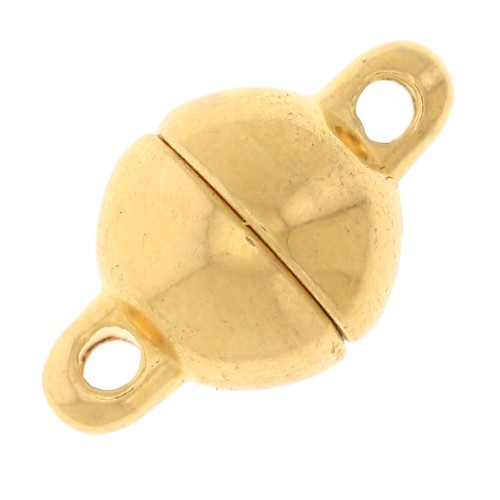 13.5x8mm Magnetic clasp - Fine gold plated x1