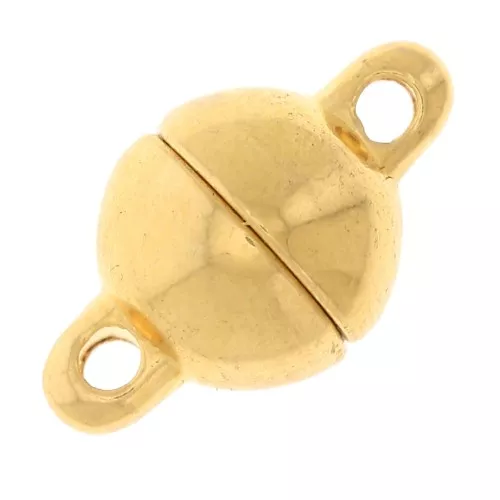 13.5x8mm Magnetic clasp - Fine gold plated x1