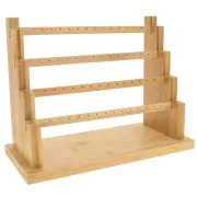 26x34cm Jewelry holder - bamboo jewelry display for earrings x1