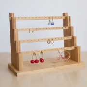 26x34cm Jewelry holder - bamboo jewelry display for earrings x1
