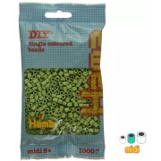 5mm Hama Midi Matcha ironing beads (n°110) x 1000