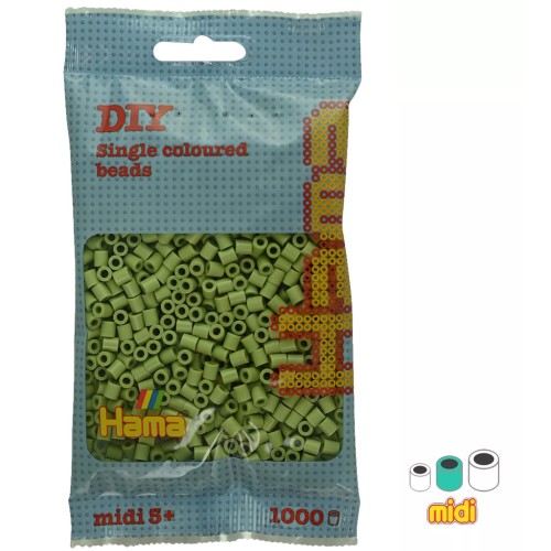 5mm Hama Midi Matcha ironing beads (n°110) x 1000