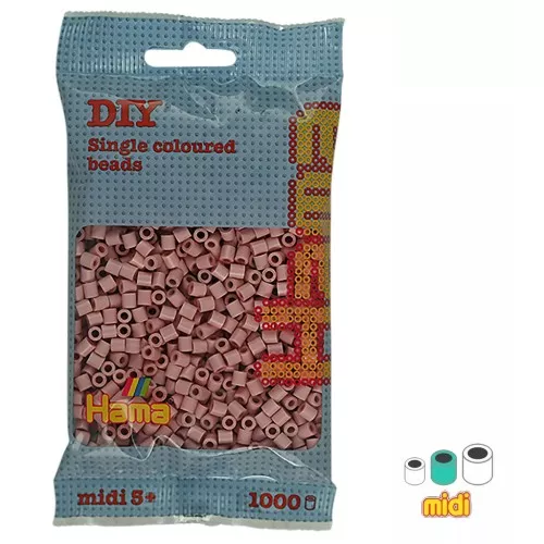 5mm Hama Midi ironing beads Dark brown (n°111) x 1000