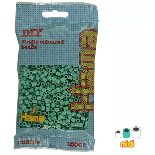 5mm Hama Midi Aqua ironing beads (n°113) x 1000