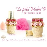 4x6mm Lipsi® glass beads by Puca® - Vogue Hibiscus Mat x10g