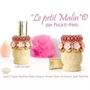 4x6mm Lipsi® glass beads by Puca® - Vogue Hibiscus Mat x10g