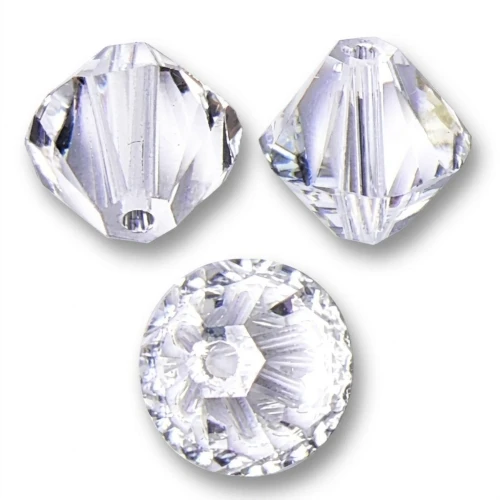 PureCrystal 5328 Crystal Bicones 4mm Crystal x50