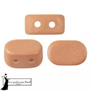 4x6mm Lipsi® glass beads by Puca® - Vogue Orange Peach Mat x10g