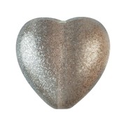 16x15mm Glass heart bead - Candy Light Mint x1|raw }}