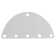 Spacer  for beadweaving nude brass