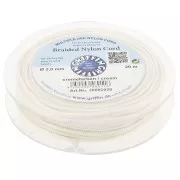 Braided and twisted nylon thread