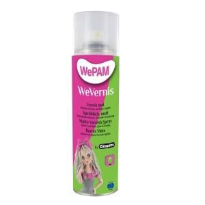 Spray Varnish Wepam for cold porcelain  Mat x1