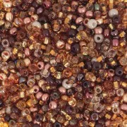 Preciosa Seed beads 11/0 2 mm - Mix Topaz x20g