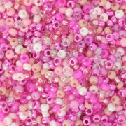 Preciosa Seed beads 11/0 2 mm - Mix Pink x20g