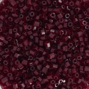Preciosa Two Cuts 11/0 2 mm Seed Beads - Garnet x20g