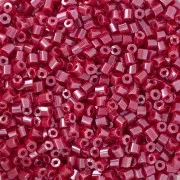 Preciosa Two Cuts 11/0 2 mm Seed Beads - Opaque Red Coral Sfinx x20g
