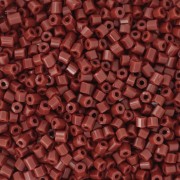 Preciosa Two Cuts 11/0 2 mm Seed Beads - Opaque Light Chocolate x 20 g