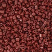 Preciosa Two Cuts 11/0 2 mm Seed Beads - Opaque Light Chocolate x 20 g
