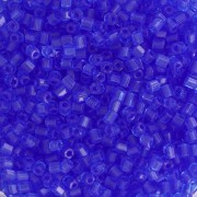 Preciosa Two Cuts 11/0 2 mm Seed Beads - Sapphire x20g