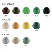 Assortment of 12 colors of Cernit Nature clay x1