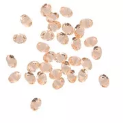 Resin-bonded loose crystal stones - Joblot PureCrystal - 1 to 6 mm - Light Peach x10g