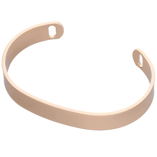 Oval 2 Hole Bangle 16 cm - Rose Gold x1