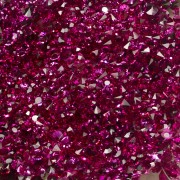 Resin-bonded loose crystal stones - Joblot PureCrystal - 1 to 6 mm - Fuchsia x10g