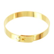 Bracelet padlock 60 mm gold tone HQ x1|raw }}