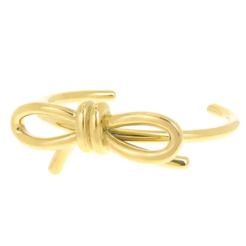 22x150mm Stainless steel 304L Bracelet with bow - Gold x1