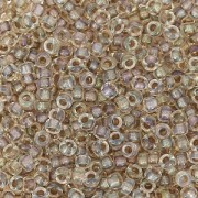 Miyuki Seed beads 15/0 2195 - Taupe Lined Crystal AB x8g|raw }}