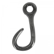 Pendant fisher hook 40 mm black nickel x1