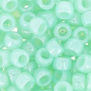 Seed beads Matubo 7/0 - 3.5 mm Mint Alabaster x10g|raw }}