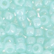 Matubo 7/0 Seed Beads - 3.5 mm Aqua Alabaster x 10 g