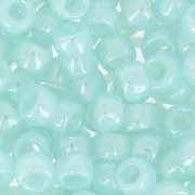 Matubo 7/0 Seed Beads - 3.5 mm Aqua Alabaster x 10 g