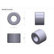 Seed beads Matubo 7/0 - 3.5 mm Chalkwhite Ceramic Look x10g