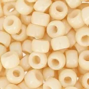 Seed beads Matubo 7/0 - 3.5 mm Opaque Beige Ceramic Look x10g