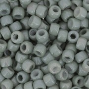 Matubo 7/0 Seed Beads - 3.5 mm Opaque Green Ceramic Look x 10 g