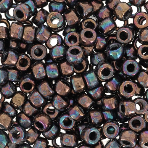 Seed beads Matubo 7/0 - 3.5 mm Luster Iris x10g