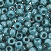 Matubo 7/0 Seed Beads - 3.5 mm Opaque Dark Blue Turquoise Luster x10g