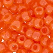 Seed beads Matubo 7/0 - 3.5 mm Luster Milky Grapefruit x10g