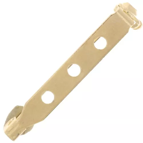 33mm brooch base - Gold Tone x1